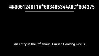 Miniature : ##000124811A*0034#5344A#C*004375 (Sound-Based Machine-Readable Language for Computer Network) | CCC3