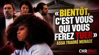 Miniature : EN COMPAGNIE DE LFI ET DE MAGISTRATS ASSA TRAORÉ MENACE LES FRANÇAIS (C'est lunaire). 