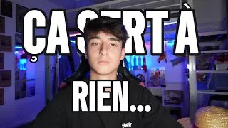 Miniature : J'arrête YouTube ... (ne croyez pas en vos rêves)