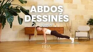 Miniature : 10MIN VENTRE PLAT FOCUS ABDOS / INTENSE, RAPIDE, EFFICACE // SANS ÉQUIPEMENT // Pilates BBA STUDIO