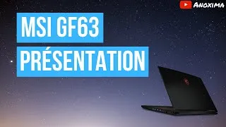 Miniature : MSI GF63 10SCXR PRÉSENTATION 2020 FR