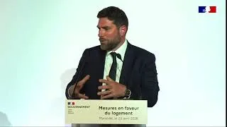 Miniature : Annonce d'un 3e programme national de renouvellement urbain par le ministre Vincent Jeanbrun