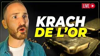 Miniature : KRACH DE L'OR 🚨 Bourse, Moyen-Orient : Faut-il paniquer ?