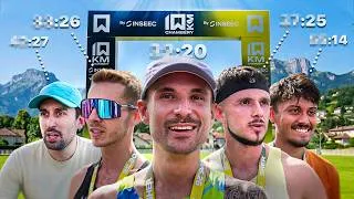 Miniature : J'ai couru le 10 km de Chambéry avec 4 abonnés de la chaîne !