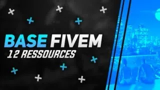 Miniature : [FREE] BASE FIVEM INEDITE (12 RESSOURCES, 100% OPTI)