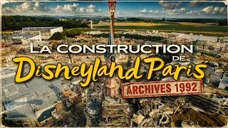 Miniature : La construction et l'ouverture d'Euro Disney - Disneyland Paris reportage Archives 1992