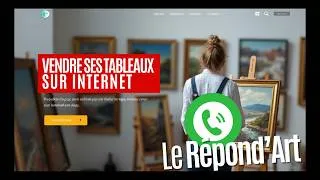 Miniature : VENDRE vos tableaux sur votre SITE INTERNET