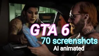 Miniature : GTA 6 - SCREENSHOTS ANIMATED BY AI - On trailer 2 song "Hot Together" from The Pointer Sisters