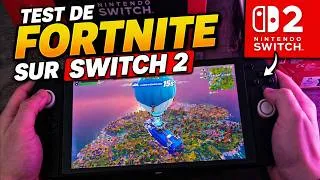 Miniature : Fortnite sur Switch 2 Portable – Test & Gameplay FR