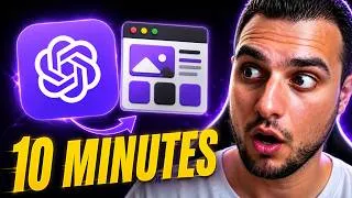Miniature : j'ai donné 1 seul prompt à CODEX avec GPT 5.6 SOL et il m'a créé un SITE WEB complet