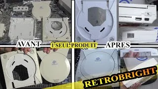 Miniature : RETROBRIGHT avec UN SEUL PRODUIT sur ancienne console (DREAMCAST)