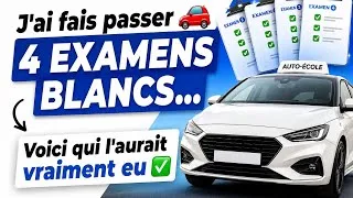 Miniature : J'ai fais passer 4 examens blancs... 🚗 Voici qui l'aurait vraiment eu ✅