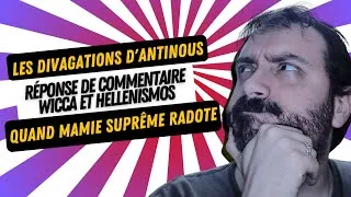 Miniature : Les Divagations d'Antinous : Réponse commentaire : Wicca et Hellenismos 