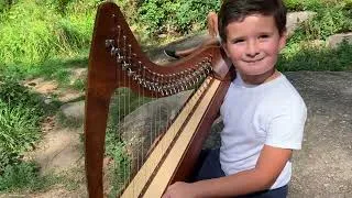 Miniature : Ma nouvelle passion : la harpe celtique
