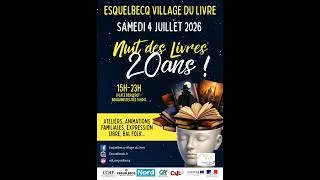 Miniature : Entretien A. Fériau , Esquelbecq - Village du livre et A. Duclercq Auteurs des Hauts-de-France ADAN