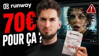 Miniature : J’ai payé 70€ pour Runway AI… et je ne comprends pas la hype