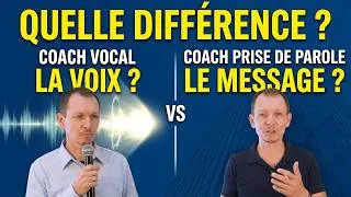 Miniature : Coach Vocal VS Coach en prise de parole