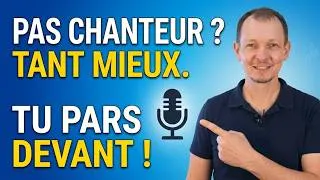 Miniature : Pas chanteur ? Tant mieux. Voici pourquoi tu pars devant.