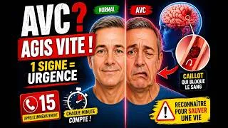 Miniature : AVC : reconnaître les signes en 30 secondes (et sauver une vie) - TOUT SAVOIR sur l'AVC