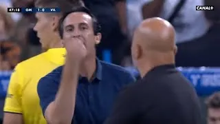 Miniature : LA GROSSE DISPUTE ENTRE SAMPAOLI ET EMERY PENDANT OM VILLAREAL