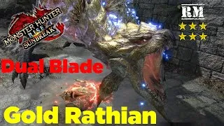 Miniature : MONSTER HUNTER RISE SUNBREAK | DUAL BLADE | GOLD RATHIAN FIGHT | RM 6