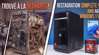 Miniature : J'ai trouvé ce PC familial HP de 2010 à la décharge : Restauration complète ! 🛠️♻️