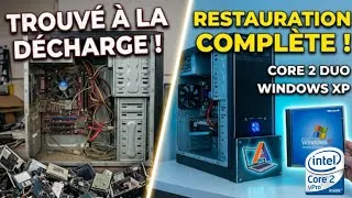 Miniature : J'ai trouvé ce PC de 2009 à la décharge : Restauration complète ! 🛠️♻️