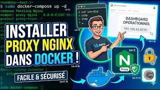 Miniature : Installer Nginx Reverse Proxy Manager proprement (Docker) : Installation & Sécurité 2FA