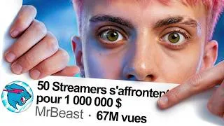 Miniature : Je tente de gagner 1.000.000 d'Euros chez MrBeast