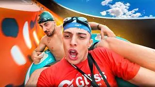 Miniature : J'essaie les TOBOGGANS les plus DANGEREUX du MONDE (Bro abuse)