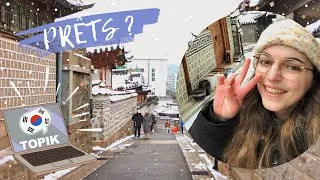 Miniature : J-3 TOPIK II & Visite du Bukchon Hanok Village enneigé !⛄❄️