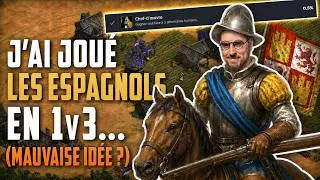 Miniature : J'ai joué les Espagnols en 1v3 (mauvaise idée?)