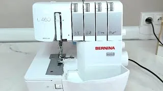 Miniature : Surfileuse ENFILAGE ET UTILISATION BERNINA SURJETEUSE L460