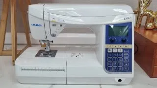Miniature : JUKI HZL DX7 ENFILAGE ET UTILISATION MACHINE A COUDRE