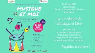 Miniature : « Musique et Moi » 2025 – La musique pour tous !