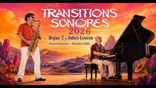Miniature : Concert exceptionnel de Bojan Z 🎹 & Julien Lourau 🎷 aux Transitions Sonores 🎏 par APALA & BeWonder