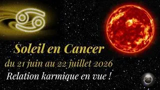 Miniature : Soleil en Cancer du 21 juin au 22 juillet 2026 : écouter notre intuition pour s'en sortir 🌞💫