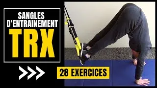 Miniature : Entraînement avec les SANGLES TRX - 28 EXERCICES pour muscler tout le corps
