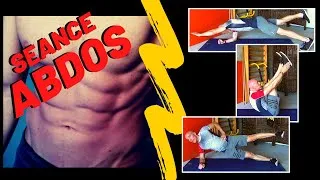 Miniature : ABDOMINAUX - 4 EXERCICES - PROGRAMME MAISON