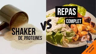 Miniature : SHAKER de protéines ou REPAS complet ? Quelle est la meilleure alimentation après le sport ?