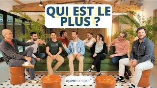 Miniature : QUI EST LE PLUS ? - Service Exploitation - Apex Energies