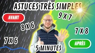 Miniature : 💥Tables de multiplication de 6 a 9 facile en 5 minutes à l'aide de tes doigts