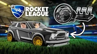 Miniature : Rocket League AVEC un VOLANT !