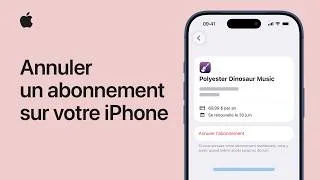 Miniature : Annuler un abonnement sur votre iPhone | Assistance Apple