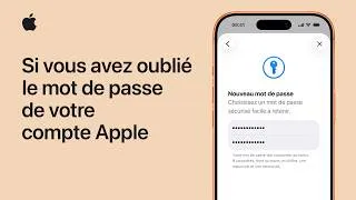 Miniature : Si vous avez oublié le mot de passe de votre compte Apple | Assistance Apple