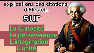 Miniature : Citations d'Albert Einstein le génie des siècles.expliquer en détail