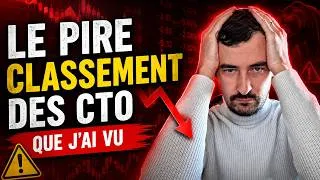 Miniature : Ce classement des CTO pour investir en Bourse est catastrophique ! 😨
