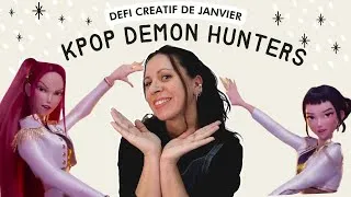 Miniature : J’ai fabriqué les boucles d’oreilles de Mira – K‑pop Demon Hunters (Défi créatif #1)