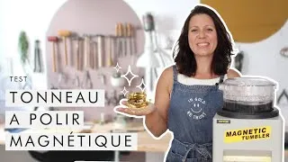 Miniature : Polir ses bijoux au tonneau magnétique : test Vevor (avis + démo)