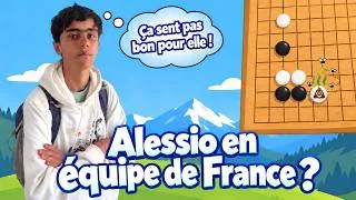 Miniature : Alessio 8kyû -🇨🇭🇫🇷Qualifications Equipe de France Jeunes🇫🇷🇨🇭- Jeu de Go #jeudego #strategie #jeux